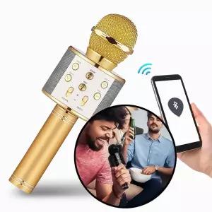 가정용노래방마이크 무선 블루투스 고음질 차박용 캠핑용 강의용