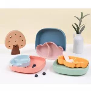 리틀클라우드 아동디바이더 구름흡착식판 국민식판 육아꿀템