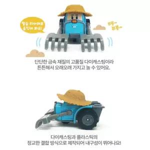 트랙키 폴리 농사꾼 트랙터 다이캐스팅 4세 남아 완구 작동완구 어린이장난감