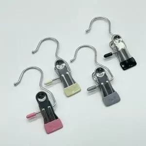 다양도 논슬립 초강력 외걸이 집게 바지 걸이 (WFKADNR)