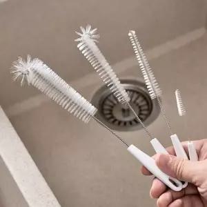 고품질 4종류솔 젖병솔 빨대 4종류 틈새 빨대브러쉬 4종 스텐빨대컵 (WFK9Z1D)