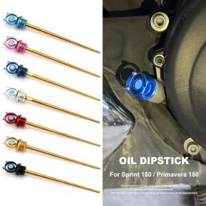 바이크 오토바이 악세사리 7색 엔진 오일 딥스틱 키트 베스파 프리마베라 150 스프린트
