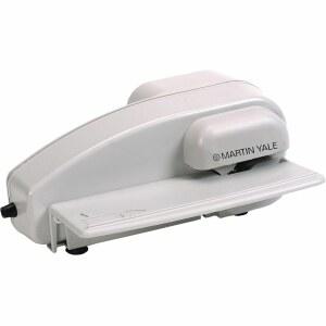 [미국배송] 마틴 예일 1616 데스크톱 레터 오프너 간편한 한 손 조작 시간당 최대 3000개의 봉투를 자동으로 공급 및 개봉하고 표준 크기의 비즈니스 봉투 완전 밀폐형 칼날 사용 가능