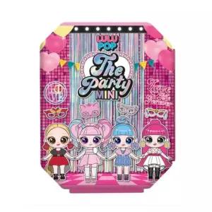 여아 아동 룰루팝 더파티 미니 인형 놀이 1개 랜덤 인형집 종이 만들기 페이퍼토이 어처하우스 장난감 3세