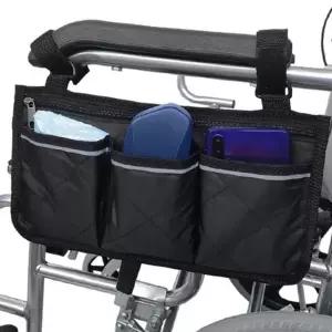 유모차 다용도 수납함 사이드 주머니 보관 유모차 수납 포켓 정리 휠체어 보관함 정리함 오피스 의자 걸이