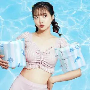 KC인증 런웨이브 암튜브 1세트 수영 물놀이 링 팔튜브 WEB504F