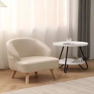 쇼파 편한 거실 패브릭 소파 낮은 카페 안락의자 일인