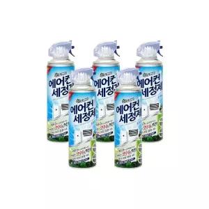 산도깨비 에어컨 세정제 330ml x 5개 에어컨 청소 크리너 먼지제거