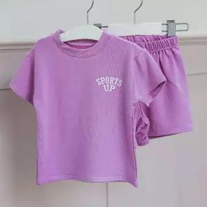 여아 어린이 상하 세트 반팔 반바지 등원 룩 코디 WFG9HUP