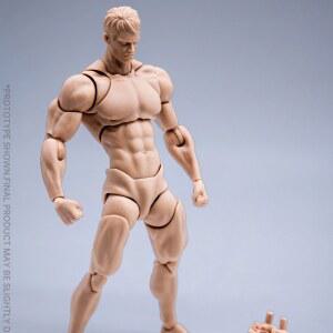 윈드 토이 근육 슈퍼 1 머리 Bla 손 피규어 바디 액션 조각 모형 플렉시블 인형 모델