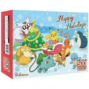 금비가 포켓몬스터 해피 홀리데이 500피스 직소퍼즐 이브이퍼즐 조카선물 집콕취미