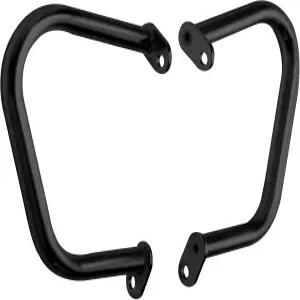 트라이엄프 보네빌 T100 T120 쓰루스턴 1200 스트리트 컵 트윈을 위한 TCT-MOTORPARTS 블랙 엔진 가드