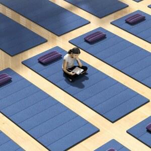 찜질방 매트리스 다용도 차박 토퍼 휴게실 병원 접이식 사우나 수면 업소용 숙박 캠핑매트