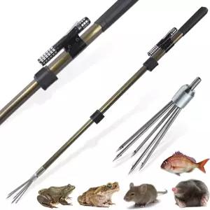 개구리 두꺼비용 두티플러스 낚시 작살 창 개프 긱 포크 훅 부포 가자미 물고기 두더지 제거 덫 잡기 도구