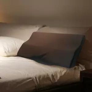 3D 메모리폼 경추 베개 커버 포함 1개 쿠션 침대