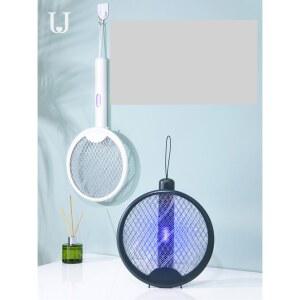 회전 전기 모기채 안전스위치 무선 스위치 전기모기 안전장치 2중 스텐드 파리채 모기퇴치