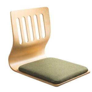 일식집 좌식의자 식 다도 원목 월넛색상 다리없는 대나무 카페