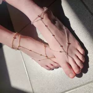 예쁜 여성용 패션 발찌 드레스업 체인 발목 종류택1