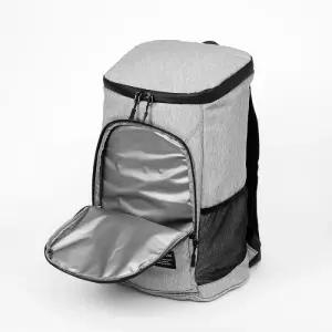 시원튼튼 아이스 보냉백 쿨러백 백팩 쿨백 27L-그레이