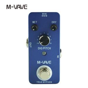 M-VAVE DIG PITCH 기타 이펙트 페달 음악 액세서리 페달 기타 전기 미니 싱글 타입(트루 바이패스 포함) 9