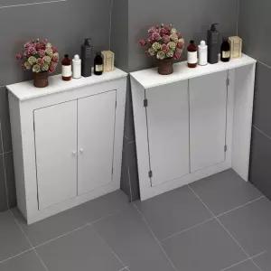 화장실 보일러 분배기 난방 가리개 덮개