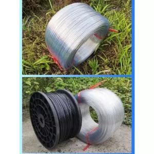 고강도 와이어 유인줄 지지대 원예 강철 분재철사