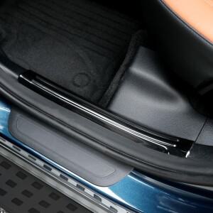기아 스포티지 NQ5 2026 블랙 스테인리스 스틸 내부 도어 실 프로텍터 보호 커버 웰컴 페달 스레시홀드  악