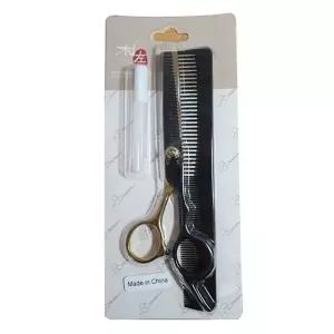 미용 헤어 커트 숱가위 빗 세트 셀프 컷팅 도구 (WFKALA2)