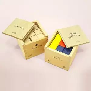 [러닝스텝] 러닝스텝 원목+칼라 소마큐브 베이직 SET(소책자 포함) 학교 유치원 단체