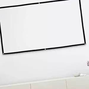 휴대용 빔프로젝터 스크린 16 9비율 이동식 WFIKSDA