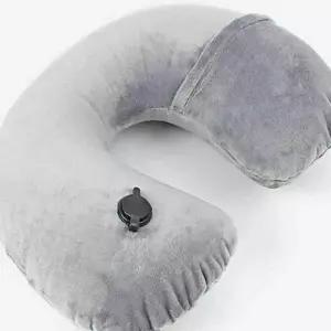 에어 목 베개 휴대용 쿠션 기내용 풍선 여행용 WFIKROC