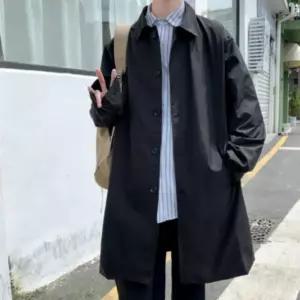 롱자켓 트렌치 코트 남성 봄 간절기 가을 gaD2+9nCW