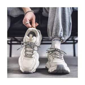 홍콩 스타일 아빠 신발 남성 여름 패션 브랜드 고급스러움 주니어 메쉬 캐주얼 통굽 운동화