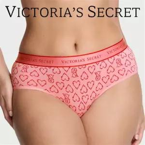 갤러리아 [국내/당일]빅토리아시크릿 COTTON 로고 밴딩 힙허거팬티 415-901 QFX