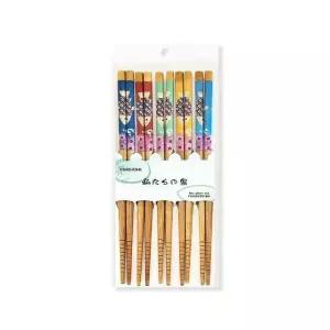 대나무 5P 세트 젓가락 고급 일본식 잉어 (WFKAD43)