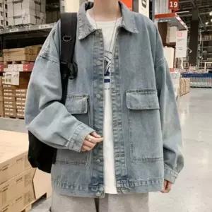남녀공용 캐주얼 오버핏 청자켓 JSC-d0180 (WFKALBD)