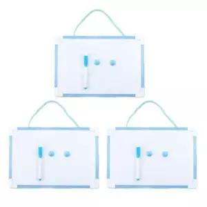 미니화이트보드 A4(20x30) 3P 세트 (펜3 + 자석6) 4co WFIKW2C