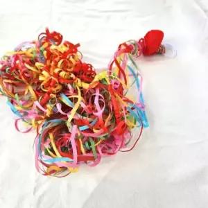 랜덤컬러 오색 종이 폭죽 전통놀이 (WFKA1U2)