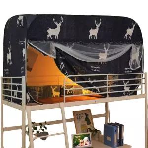 인용 난방텐트 원터치 보온 수면 텐트 2층 방한 침대 사각