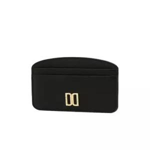 닥스 액세서리 26SS 블랙 DD로고 소가죽 카드지갑 DCHO6E150BK