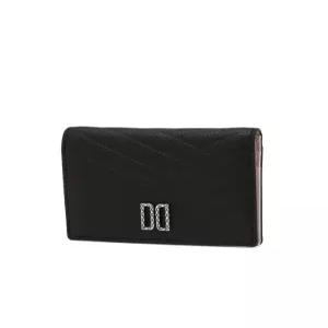 닥스 액세서리 26SS [칼라일]CARLISLE 블랙 DD로고 포인트 소가죽 카드지갑 DCWA6E790BK