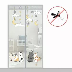 GGRO 붙이는 현관문 미세 방충망 아파트방충망 현관문모기장 방충망시공