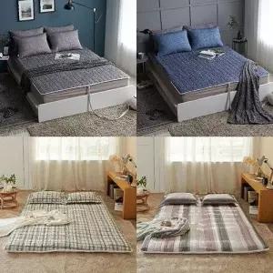 세미 누빔 옥매트 전기장판 온열 온수 매트 커버 덮개 W9A44ED