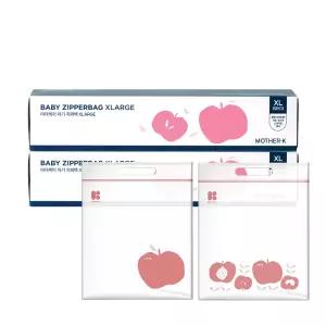 [마더케이] 아기 지퍼백_Xlarge, 2개