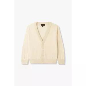 엠포리오아르마니주니어 이글 자카드 브이넥 가디건(0455112002) 840566