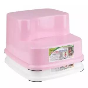 디딤대 유아 2단 발판 계단 의자 욕실 랜덤