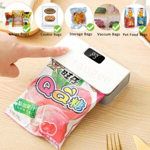 카모식 열밀봉기 미니 비닐봉투 실러 USB 충전식 식품 포장 휴대용 핸드헬드
