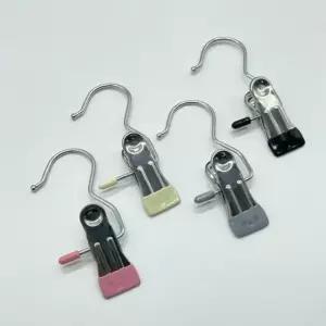 다양도 논슬립 초강력 외걸이 집게 바지 걸이 (WFKADNR)