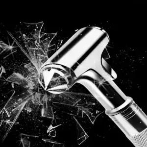 차량 안전 탈출용 망치 비상용 차유리 파괴 도구 필수품 (WFKA4UE)