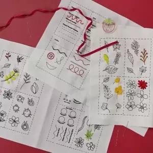 프랑스자수 스티치 북 C (WFKAE1Y)